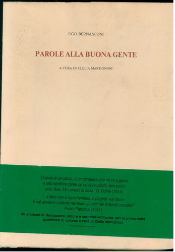 Bernasconi ugo parole - bernasconi,