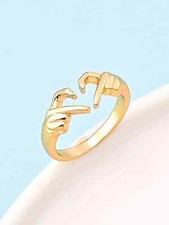 Anello Unisex mani gesto
