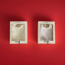 Bavetta Neonato 100% Seta Con