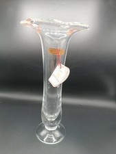 Cristalleria F.lli D' Ambrosio Vaso Agata Eseguito A Mano Da Maestri Vetrai