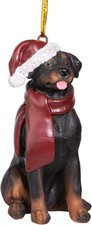 Design Toscano Ornamenti di Natale - Rottweiler... 