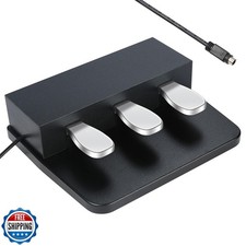 Unità Portatile a 3 Pedali per Pianoforti Elettrici Tastiere, Morbida e Sostenuta e D