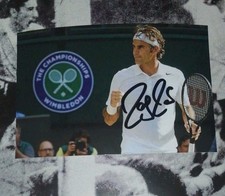 AUTOGRAFO Roger Federer FOTO