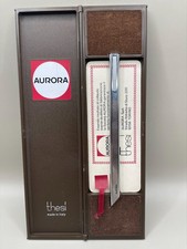 Penna  Aurora Thesi design Zanuso con scatola ball point pen vintage leggi bene