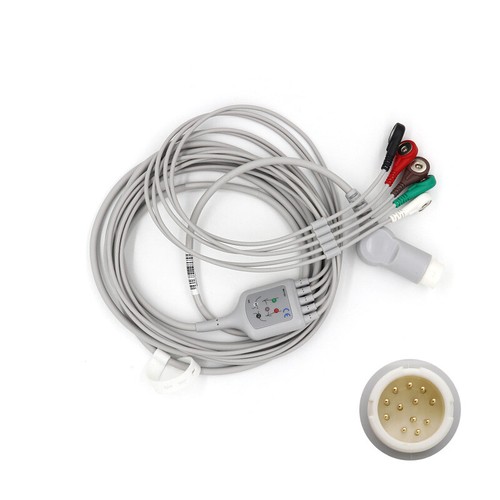 1pz cavo ecg 12pin 5lead - 12pin,