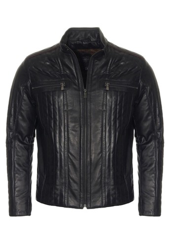 Giacca pelle uomo - pelle,