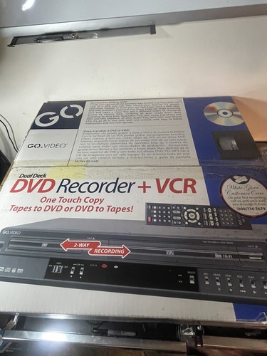 Video vr3930 dvd vcr - go,