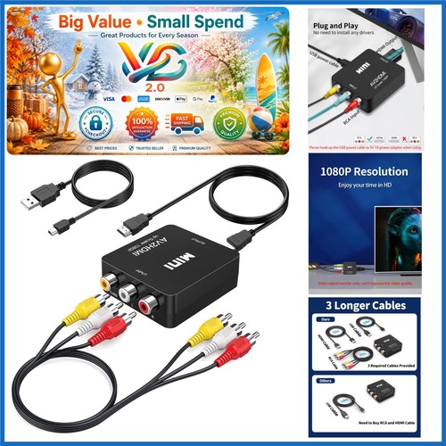 Convertitore rca hdmi - rca, a