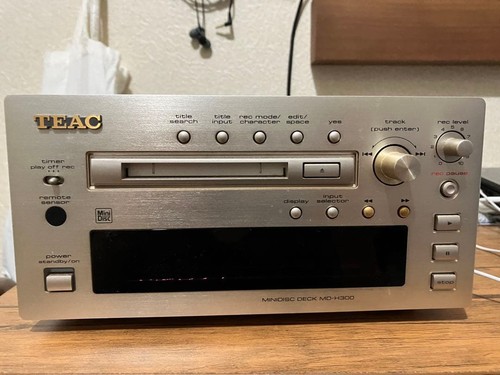 Teac h300 minidisc - teac,