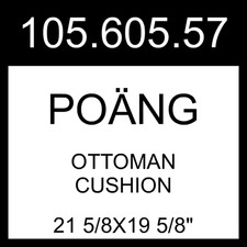 IKEA POANG POÄNG Ottoman