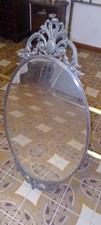 Specchiera vintage ottone
