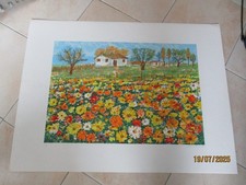 MICHELE CASCELLA SERIGRAFIA FIRMATA E NUMERATA TIMBRO A SECCO