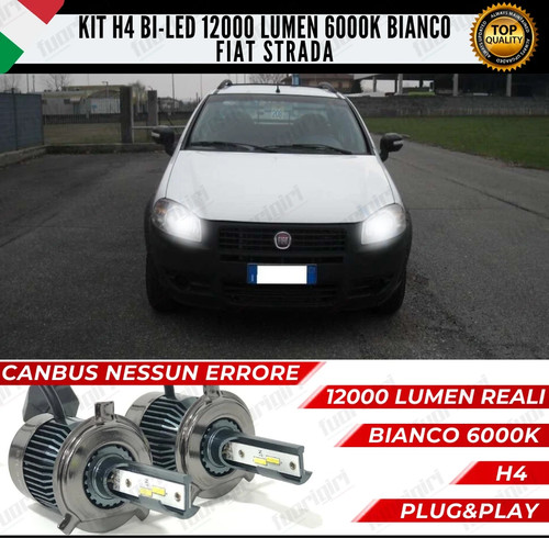 Kit led fiat strada 6000k - strada,