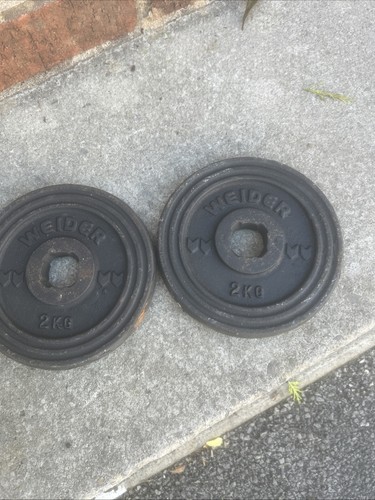 Weider 2kg retrò - weider,