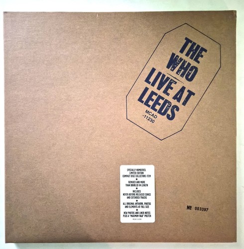 The who live - live, at