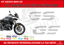 COPPIA ADESIVI PERSONALIZZATI LOGO GS PARTE SERBATOIO BMW GS 1250