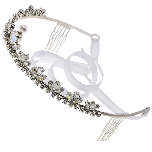 Ga246 silver wedding bridal - silver,