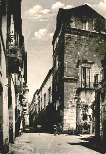 Eh109 cartolina capua palazzo - eh109, capua,palazzo
