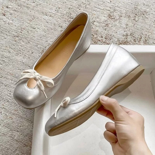 Ballerine donna argento - ballerine,