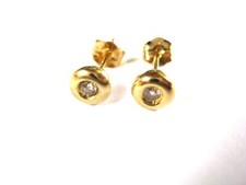 Orecchini oro 750 con - 750,