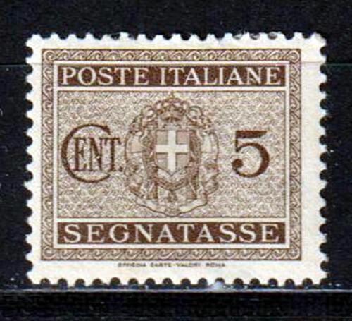 Italia regno 1934 segnatasse - 1934,