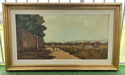 Grande quadro dipinto - grande,