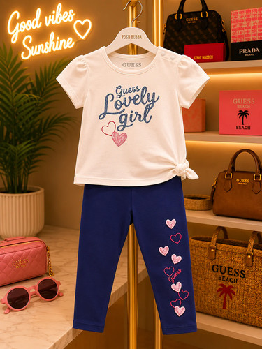 Guess baby set 9m - set, 6/9m