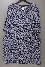 ✨ Zizzi vestito per le signore taglia 50/52, XXL, 50 con disegno floreale blu ✨
