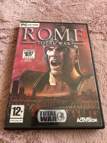 Rome total war cd rom - war, pc