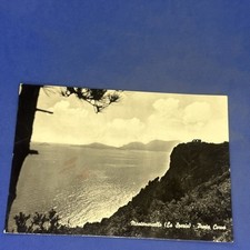 MONTEMARCELLO LA SPEZIA PUNTO CORVO CARTOLINA BIANCO E NERO