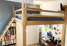 LETTO MATRIMONIALE SOPPALCO