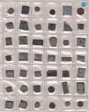  LOTTO 42 CARATTERI TIPOGRAFICI IN PIOMBO CLICHE' Anni '40 da TIPOGRAFIA DITTE 