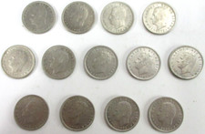 MONETE SPAGNA 13x 5 PTAS