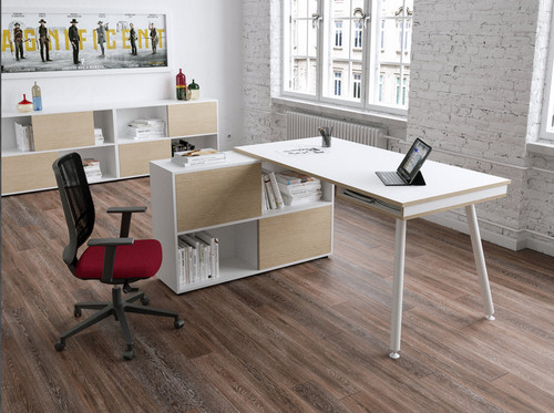 Scrivania 160 su mobile - x,