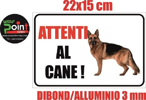 Pastore tedesco attenti cane - pastore,
