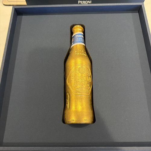 Peroni gold bottle limited - gold,