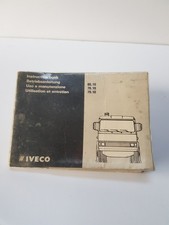 Manuale libretto uso manutenzione Fiat OM Iveco 65. 10, 70. 10, 79. 10 originale