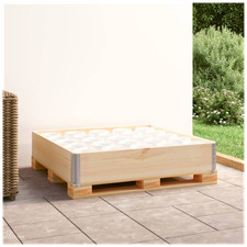 Collare Pallet Nero Legno
