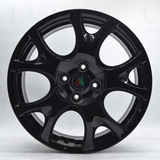 4 cerchi lega alfa romeo mito r16 nero lucido lt005768