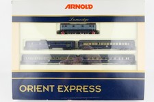 Arnold 70379 Set treno Orient Express con locomotiva elettrica E 16 10 della CIWL, confezione originale, (E290)