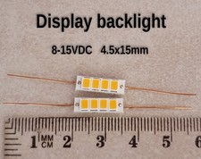 2x NAD 701, 705, 712, 5420, 5425, 402 Display Retroilluminazione Lampade LED 15V 4,5x15mm