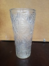 Vaso per Fiori Alto - Vetro - Robusto - Centrotavola h 26cm