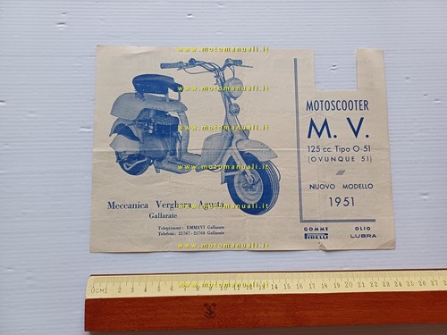 Agusta 125 ovunque scooter - mv,