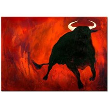 Quadri moderni 100x70 - quadri, toro