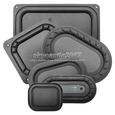 2pz Altoparlante Radiatore Passivo Ausiliario Bass Woofer Piastra Vibrante Gomma #2