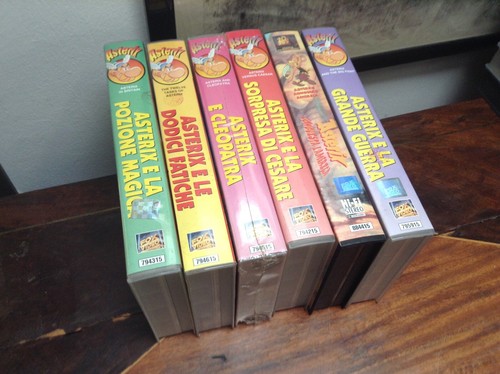 Collezione vhs asterix - collezione,