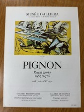 1970 Edouard Pignon Paris Art