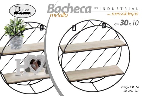 Bacheca tonda rotonda mensola - rotonda,