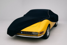 Copertura Stretch Interna Per Auto Fiat Dino Spider Nera