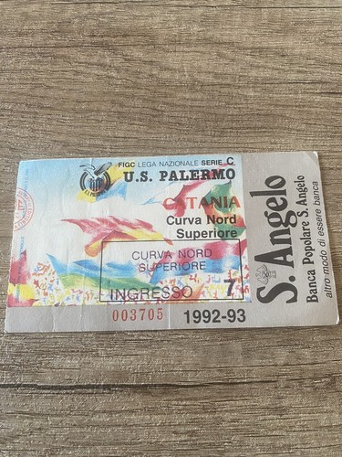 Palermo catania 1992 1993 - palermo-catania, 1992/1993